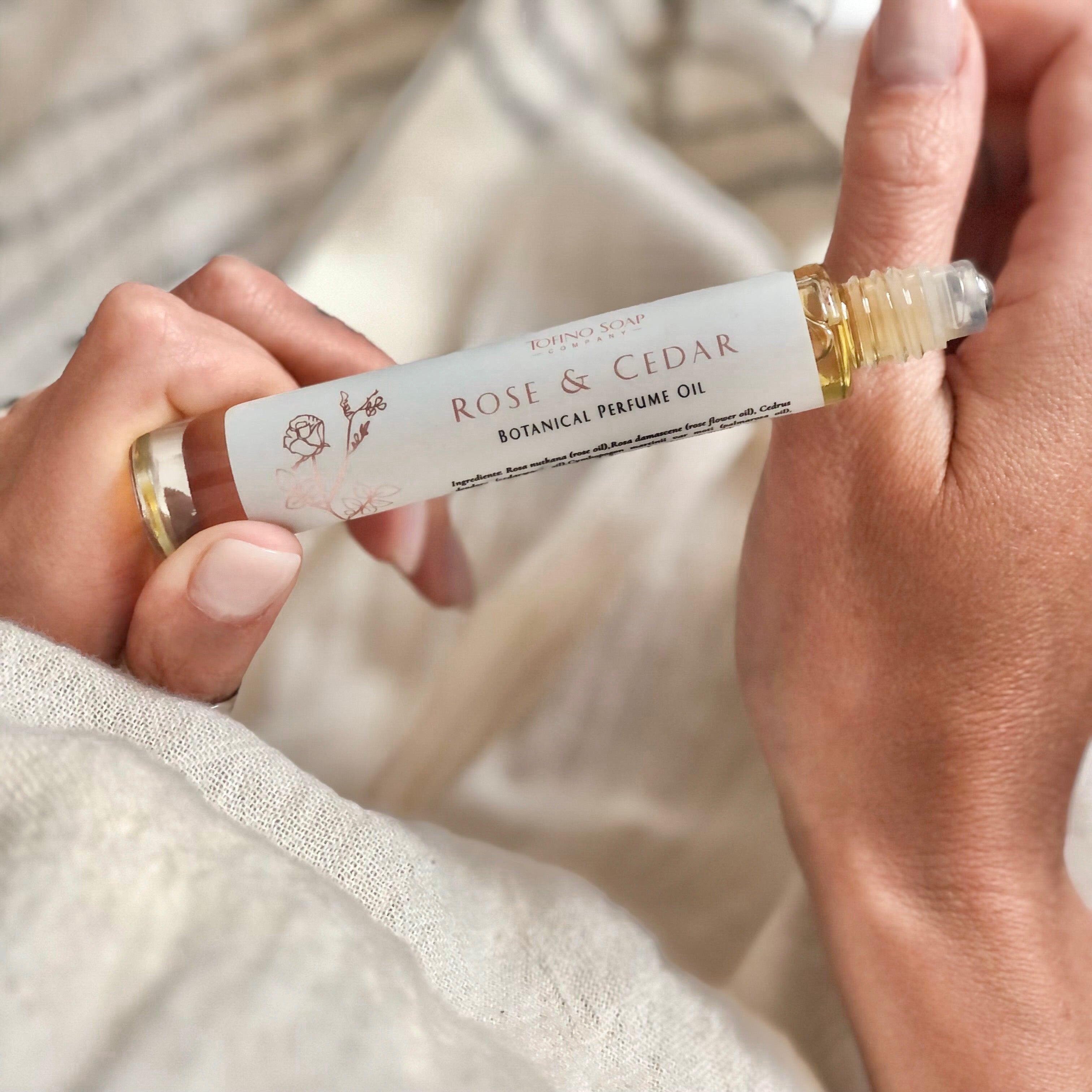 Cedar Rose Natural Perfume