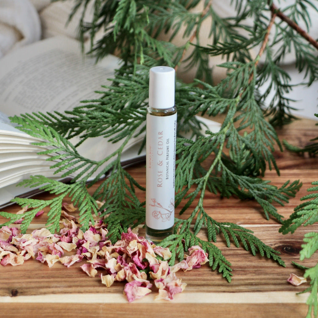 Cedar Rose Natural Perfume